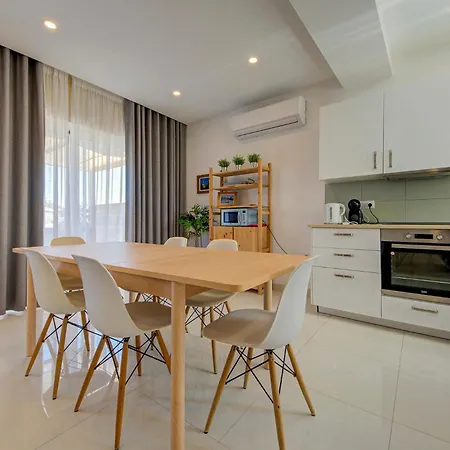 公寓 3-bedroom In Gozo With Shared Pool, Bbq And Terrace 加斯利